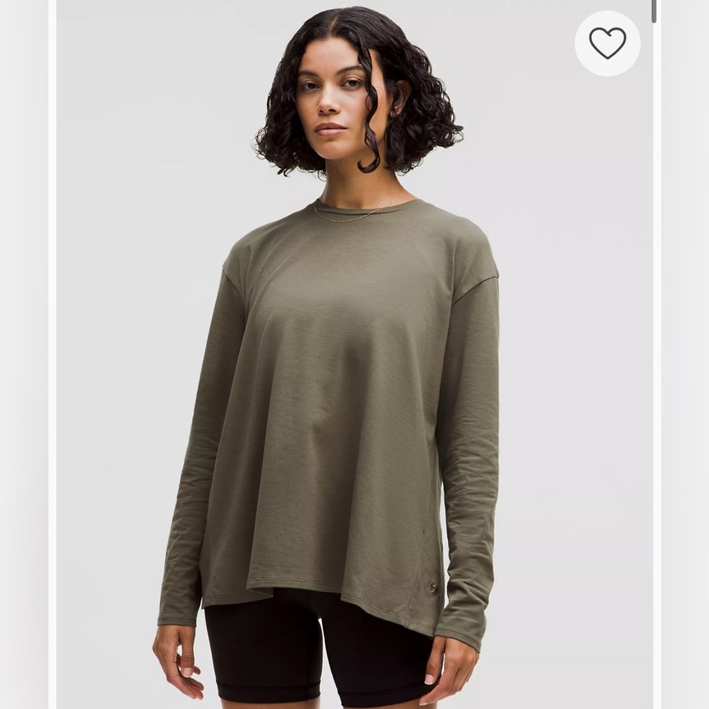 Lululemon Twist-Back Relaxed-Fit Long-Sleeve Shirt